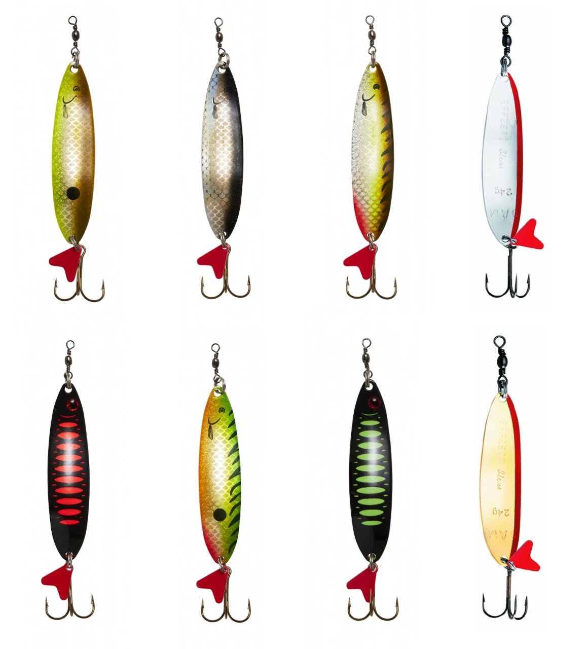 Dam Effzett Standard Spoon Slim 6.5 cm 16 gr Sinking Kaşık Silver