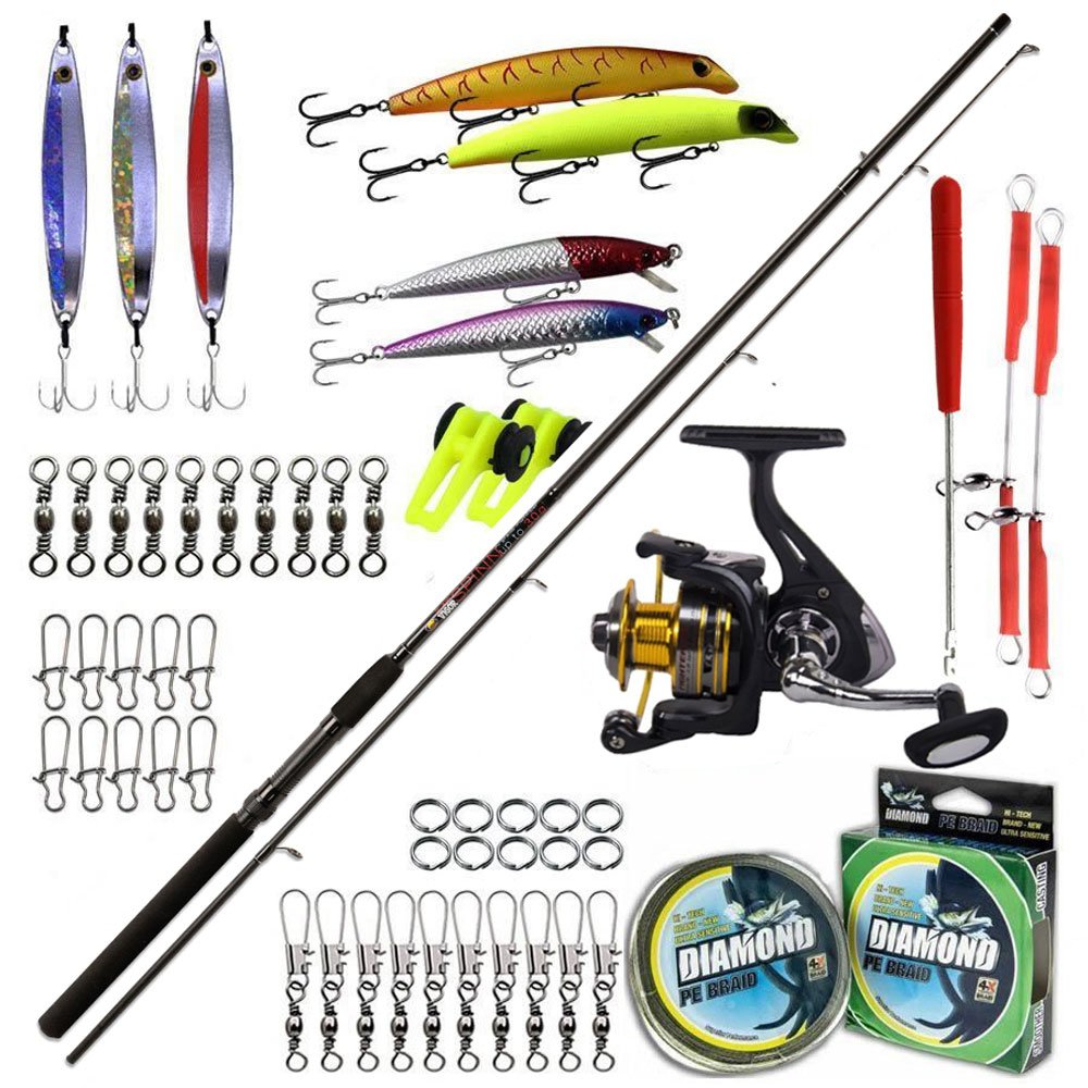 Michigan Focus Spin Olta Seti Çok Renkli - 180cm Kamış Boyu