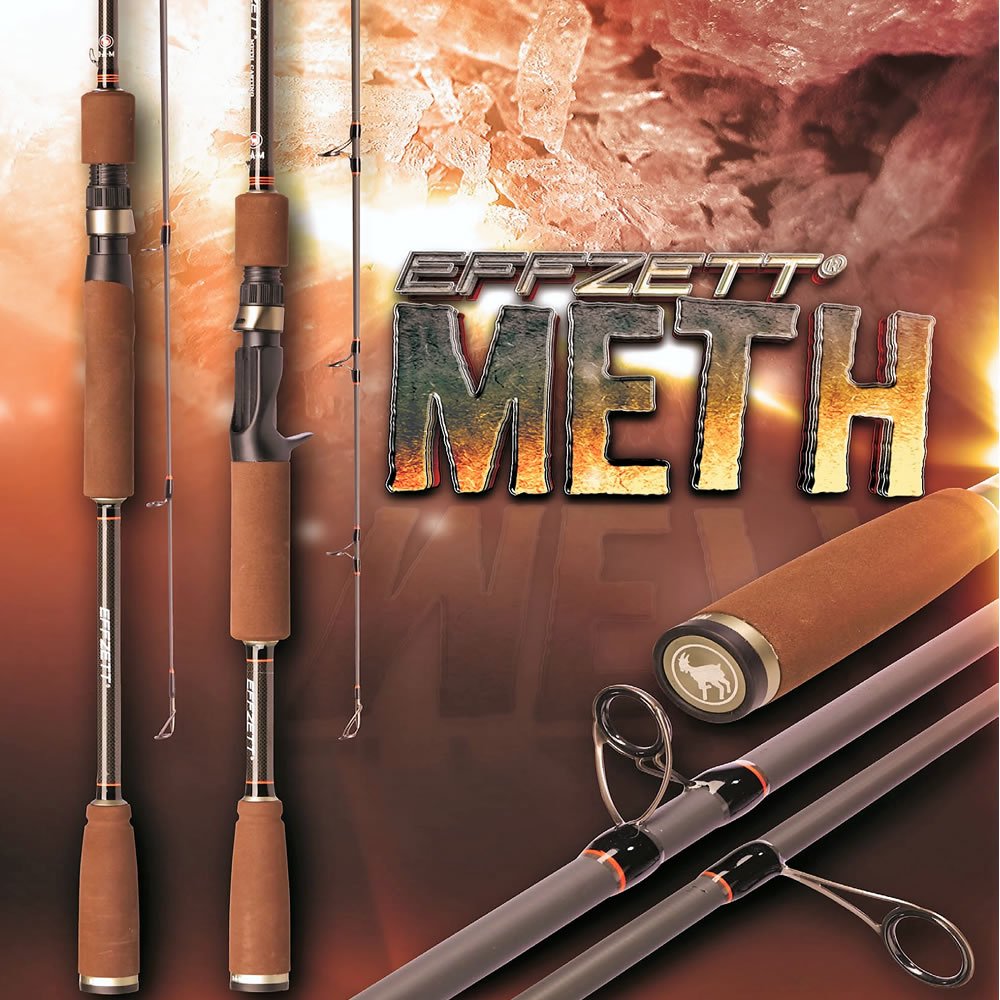 D.A.M Effzett Meth Zander 270cm 15-40g 2 Parça Spin Olta Kamışı