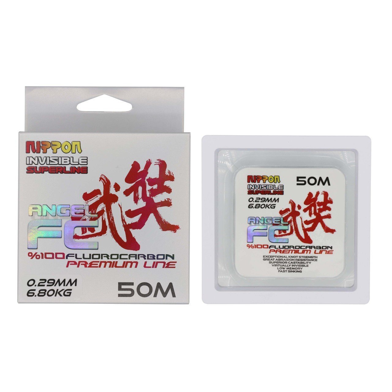 Nippon Angel FluoroCarbon Misina 50 mt 0,25 mm