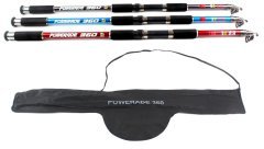 Michigan Powerade 100-150g 300-360-400cm Fiber Kamış Mavi - 400cm Kamış Boyu