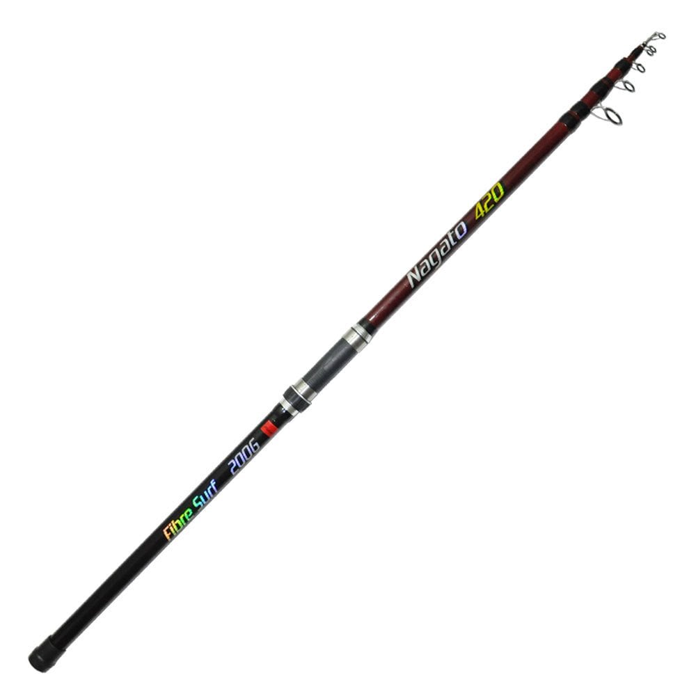Michigan Nagato 420 - 390cm Surf Olta Kamışı 200gr Kırmızı - 3.90cm Kamış Boyu
