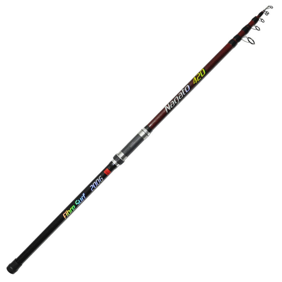 Michigan Nagato 420 - 390cm Surf Olta Kamışı 200gr Kırmızı - 3.90cm Kamış Boyu