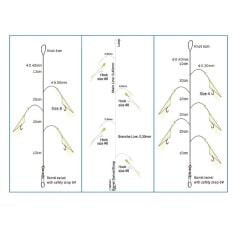 SPRO Herring Patern 3 İğneli Köstek #8 Balık Deri