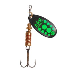 Dam Effzet St 4G Döner Olta Kaşığı Siyah-Yeşil