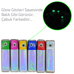Evostar Makaron Kaplı Renkli Kafalı 10 Adet Çinekop Mantarı Gümüş-Sarı