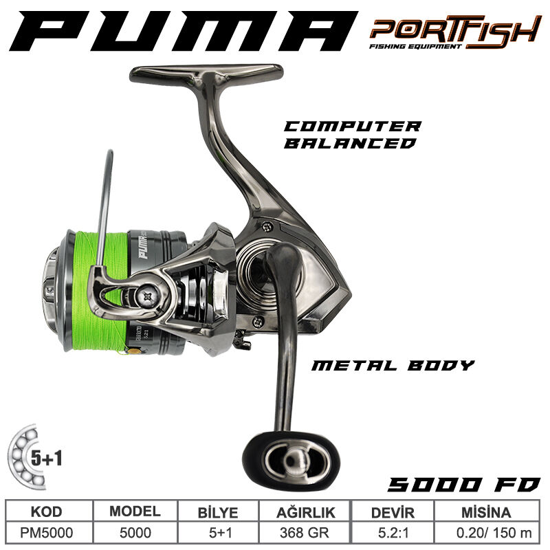 Portfish  Puma 5000 Olta Makinası