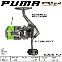Portfish  Puma 5000 Olta Makinası