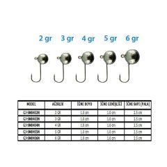 Jaxon Sumato Lrf Jighead 8 - 4Gr