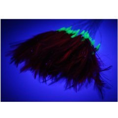 Abari SP19C Palamut kösteği, 50 Adet Mustad iğneli Bordo - 65cm Köstek Boyu - 4-0 No İğne
