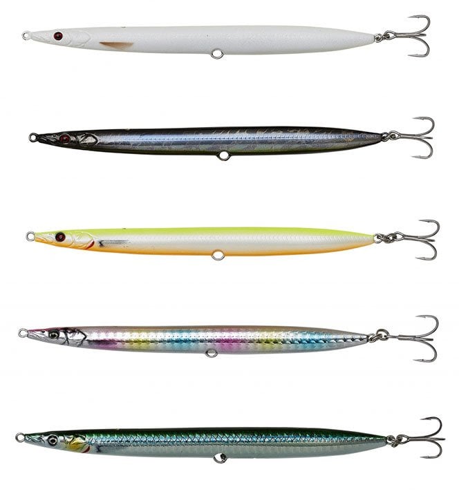 Savage gear Sandeel Pencil SW 12.5 cm 19 gr Suni Yem Black Pearl