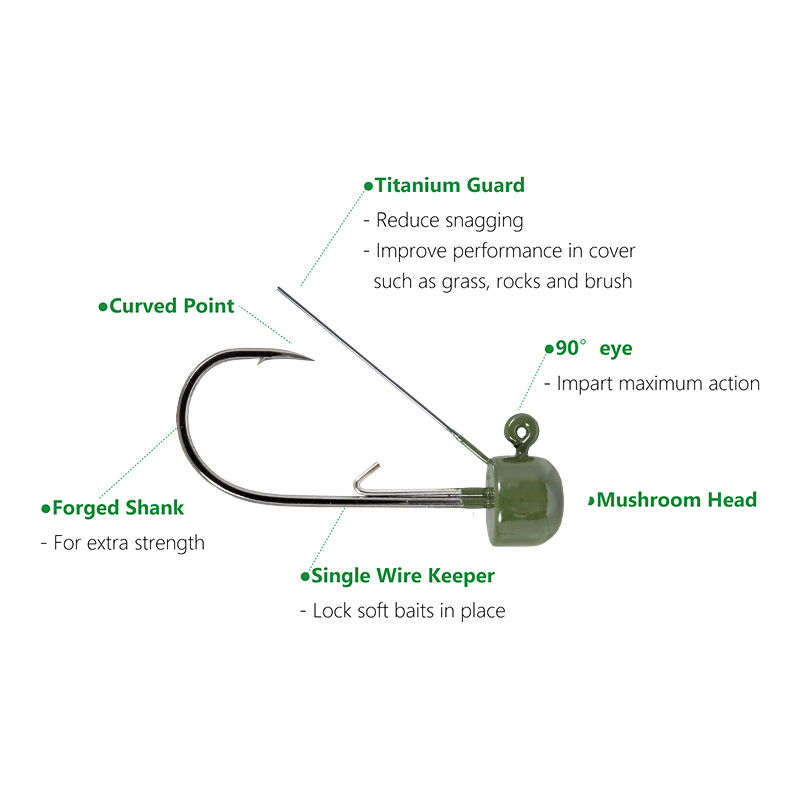 Owner 4154GP Block Head Weedless