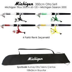 Michigan Titus 350cm Saaron 5000 Olta Seti Takımı