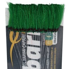 Abari Koyu Yeşil Organze Tekne Çapari Kösteği 100 Ad Koyu Yeşil - 4 No Beyaz İğne