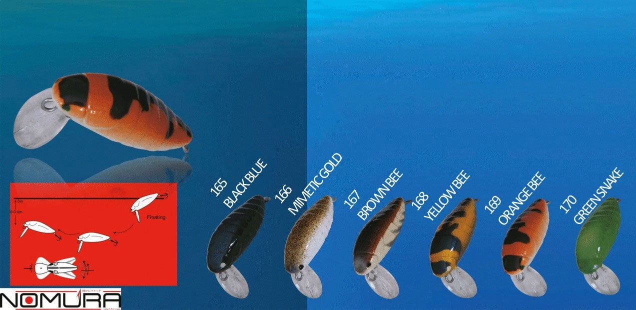 Nomura  Shıro 2.8 cm 1.8 gr Suni Yem