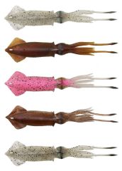 Savage gear 3D TPE Swim Squid 125mm 25g 2 Adet Suni Yem Green Eye