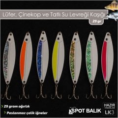SpotBalık Çinekop Lüfer Levrek Kaşığı, Erpa Kaşık 29g
