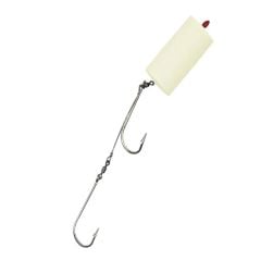 Evostar Glow Mantarlı Çelik Telli Yemli Takım 2 İğneli Orta Boy Silindir Sarı - Orta Boy Silindir - 4 No BY İğne