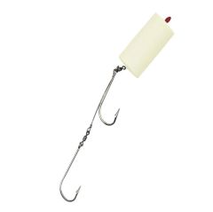 Evostar Glow Mantarlı Çelik Telli Yemli Takım 2 İğneli Orta Boy Silindir Sarı - Orta Boy Silindir - 4 No SY İğne