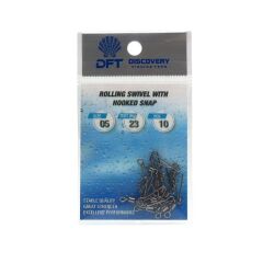 T. DFT Klipsli Bilyeli Fırdöndü -  Siyah No:5 1/10