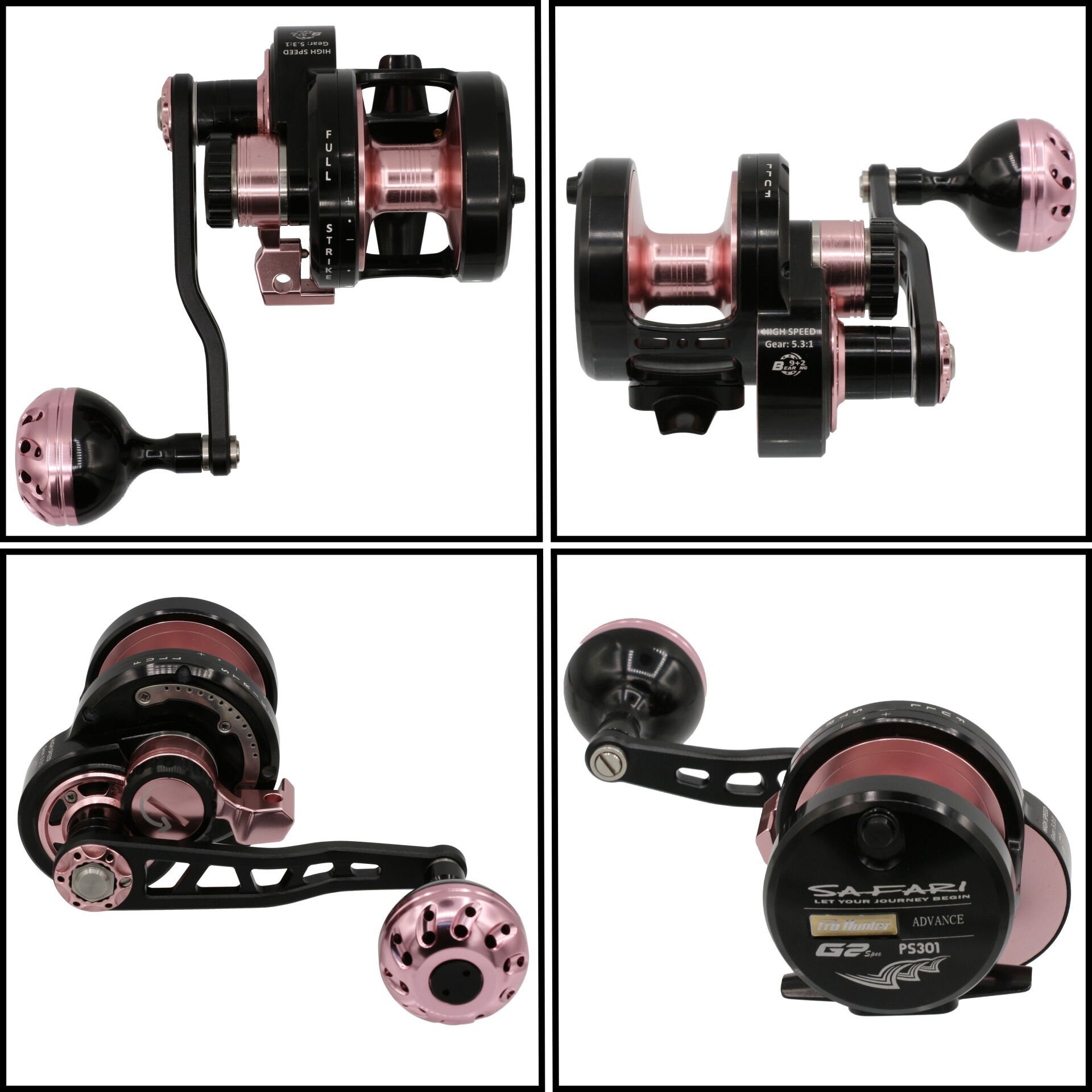 Safari Jig Makinesi PE3 (Çıkrık makinesi) Siyah - Sol