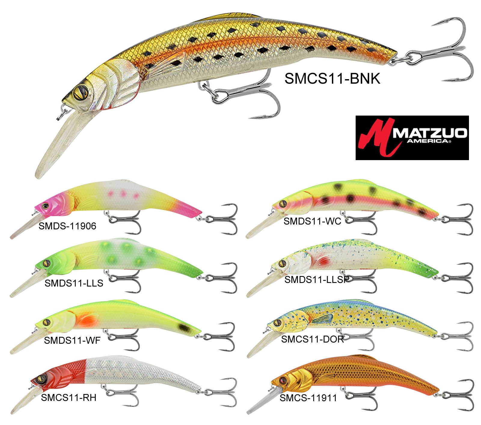 Matzuo Kinchou Minnow Chic Magnet 110mm Maket Balık