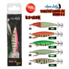 Vanator Squid Jig 80mm 9gr 30