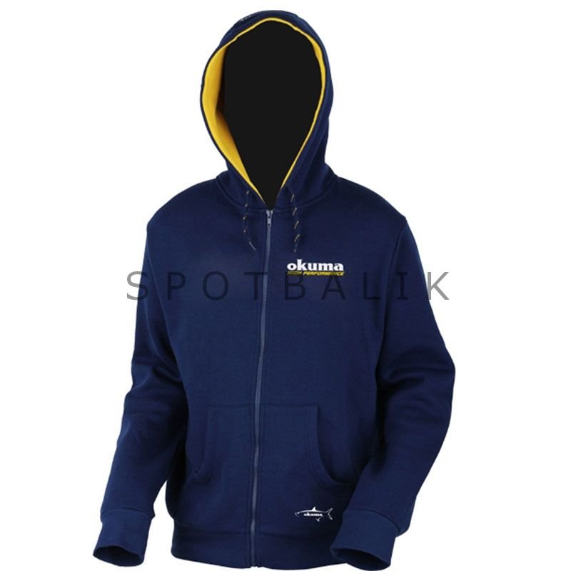 Okuma Uzun Kollu Kapşonlu Polar