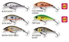 Savage gear 3D Sticklebait Twitch 5.5cm 7 gr Suni Yem Black Silver