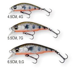 Savage gear 3D Sticklebait Twitch 5.5cm 7 gr Suni Yem Black Silver