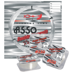 ASSO DOUBLE STRENGTH DOPPIA FORZA ULTRA SOFT  MAKARA MİSİNA 100 MT No: 0.65