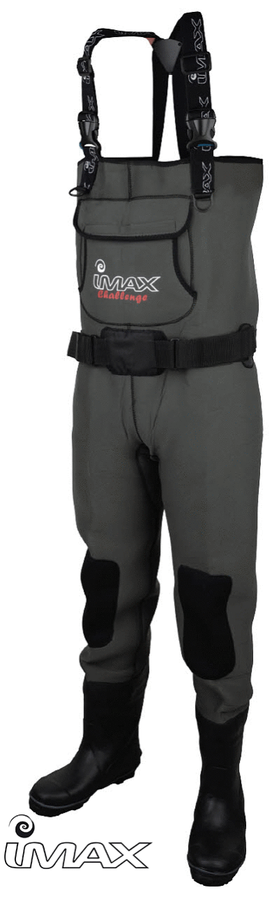 Imax Challenge Neoprene Wader w/Cleated 46/47 - 11/12