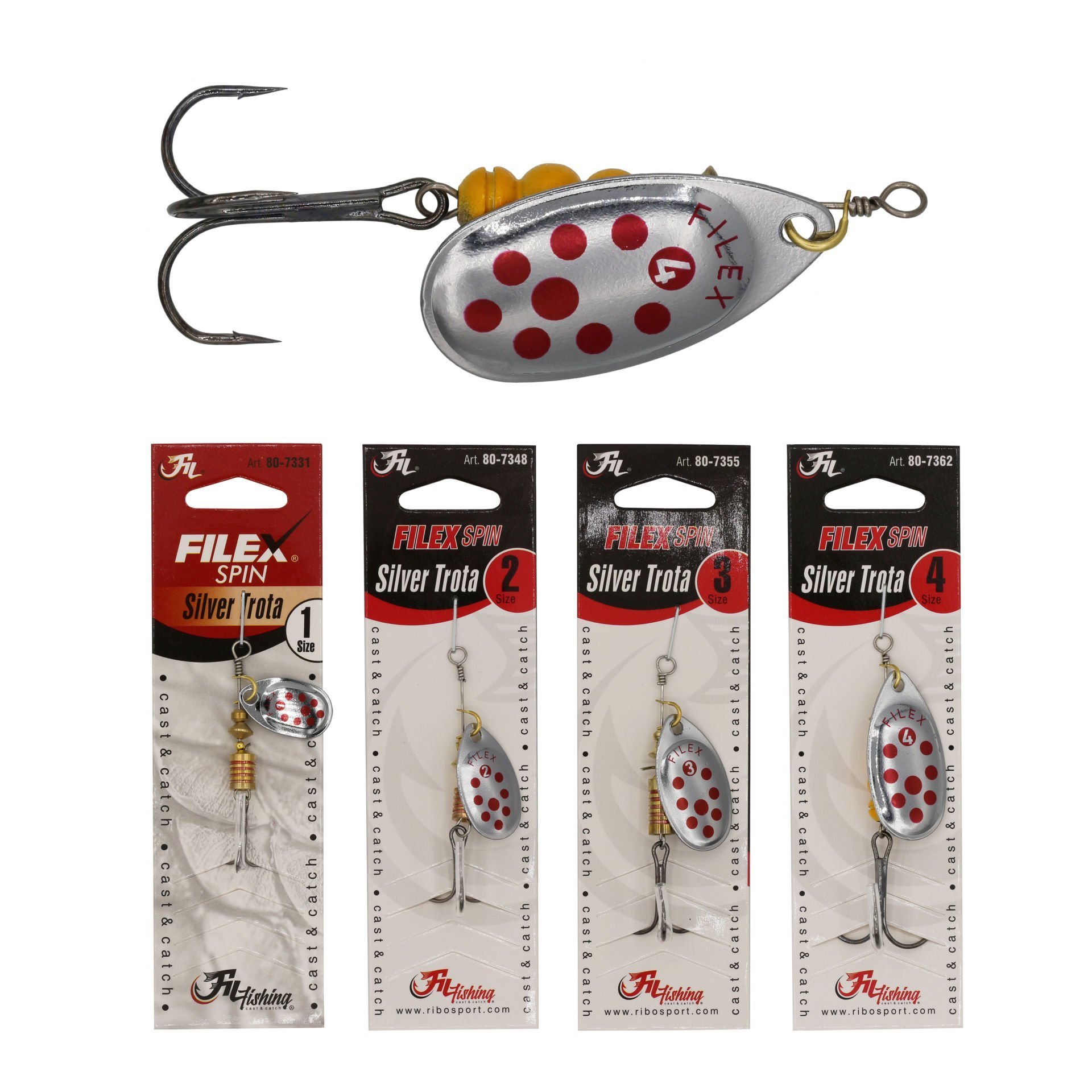 Filex Silver Trota Mepps Döner Kaşık