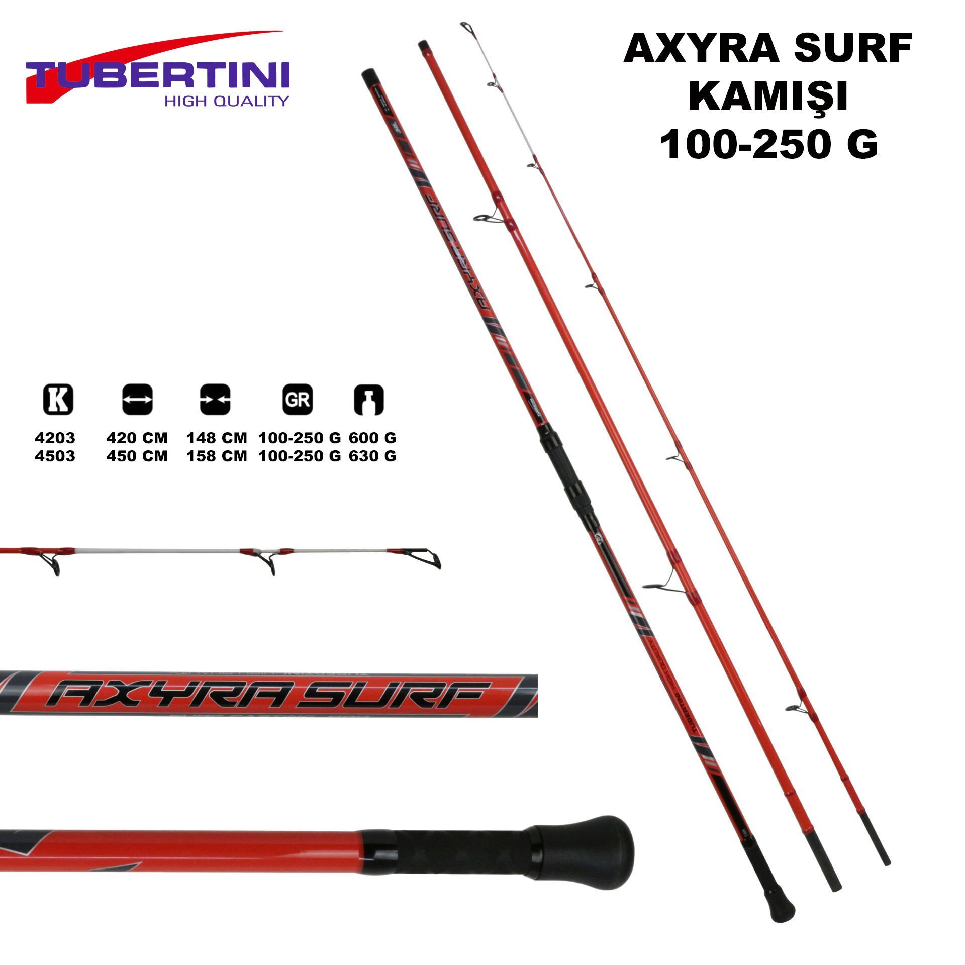Axyra Surf  Kamışı 200G 450 cm