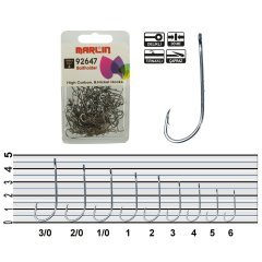 Marlin 92647 BN İğne No:3/0 (100Pcs)