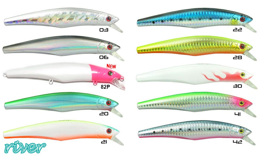 River Let's Go 125F 12.5cm 21Gr 0.3-1mt