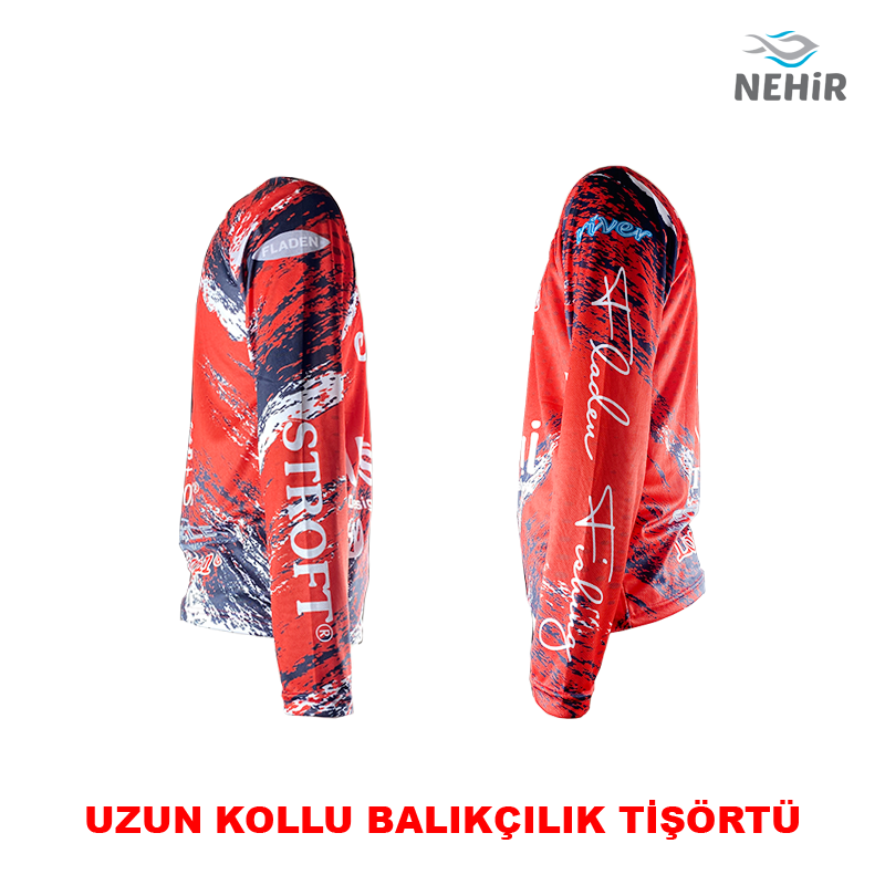 NEHİR DİJİTAL BASKILI UZUN KOL - NHR