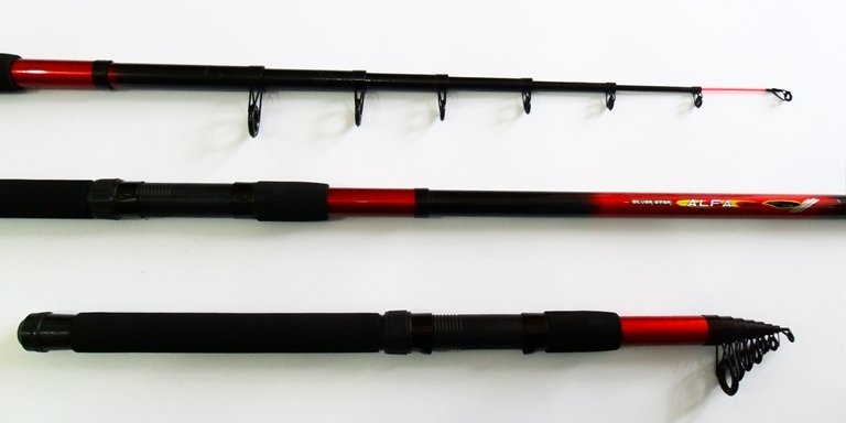 Silverstar Alfa 40-120 GR Teleskopik Kamış Boy: 3.00 MT / 7 Parça / Kapalı: 67 CM