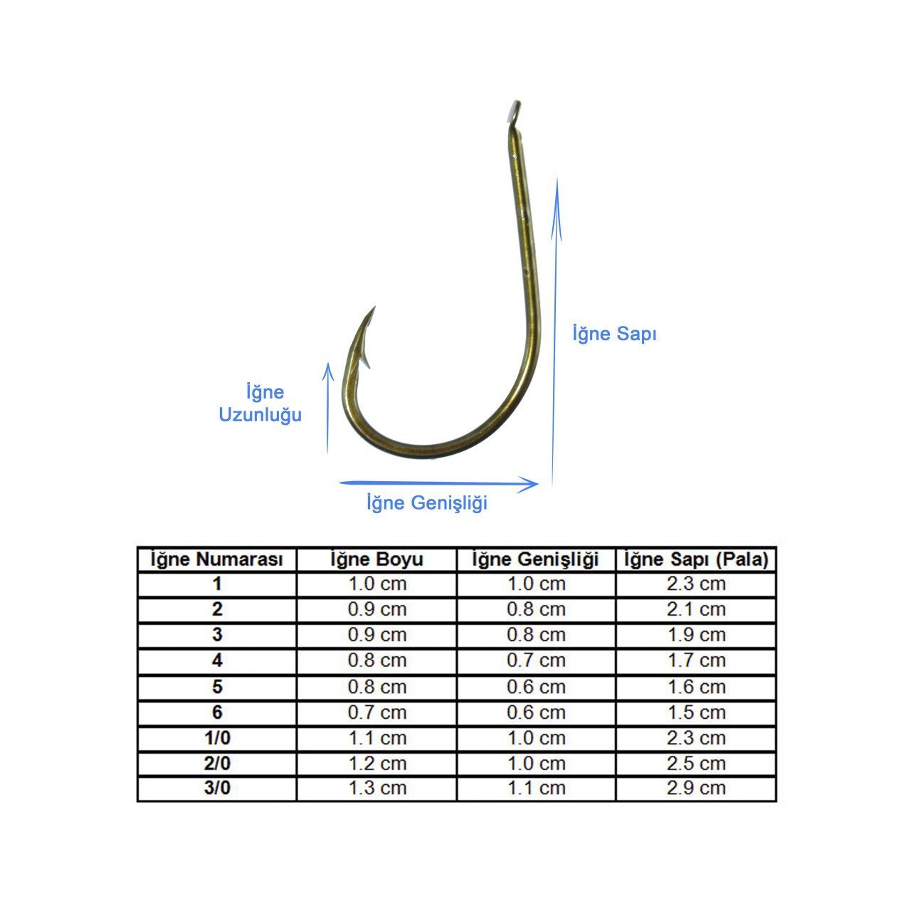 Marlin 530 Bronz İğne No:4 (100Pcs)