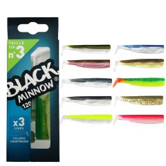 Fiish Black Minnow BM120 3 Adet Gövde