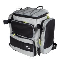 RYUJI PRO FISHER SPIN ÇANTASI GRİ-SİYAH (45*40*20CM)