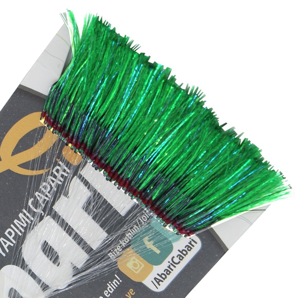 Abari Açık Yeşil Organze Kıyı Çapari Kösteği 100 Ad