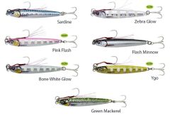 Savage gear 3D Jig Minnow 40 gr 9,3 cm Suni Yem Bone White Glow