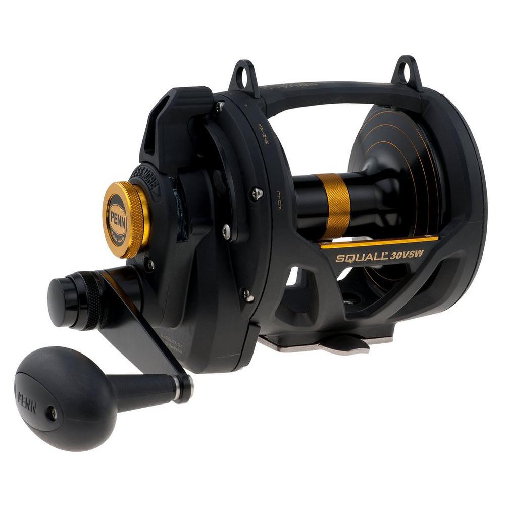 Penn Squall Lever Drag 2 Speed Trolling Olta Makinesi Standart
