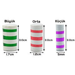 Abari Fosforlu Çinekop Mantarı Büyük Boy Silindir