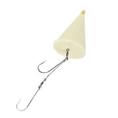 Evostar Glow Mantarlı Çelik Telli Yemli Takım 2 İğneli Konik Sarı - Konik - 4 No SY İğne