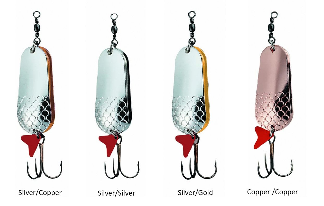 Dam Effzett Twin Spoon 5.5 cm 22 gr Sinking Kaşık Silver/Silver