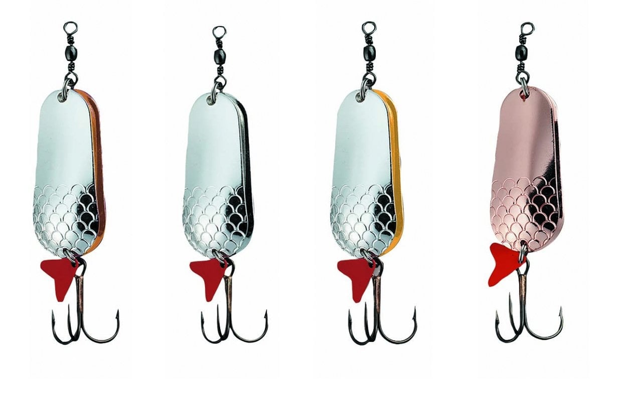 Dam Effzett Twin Spoon 5.5 cm 22 gr Sinking Kaşık Silver/Silver