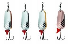 Dam Effzett Twin Spoon 5.5 cm 22 gr Sinking Kaşık Silver/Silver