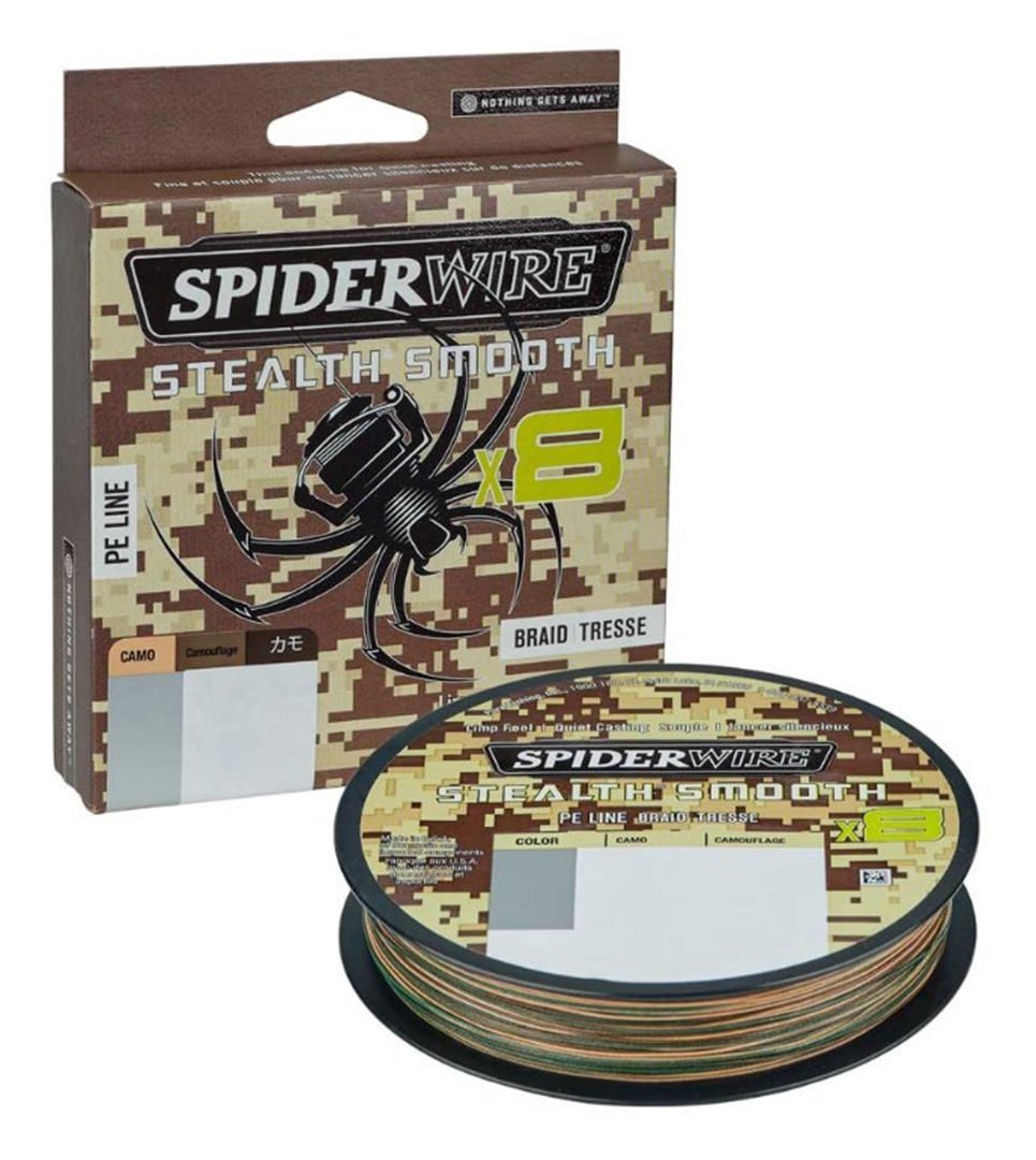 Spider Wire Stealth Smooth8 x8 Pe Braid 150m Camo Örgü İp 0.19mm